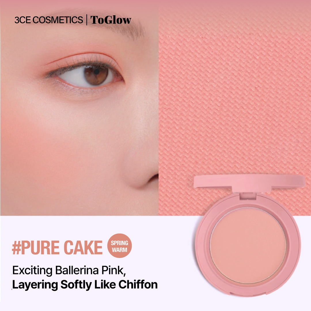 [3CE] Face Blush | Buildable Glow for Flawless Cheeks
