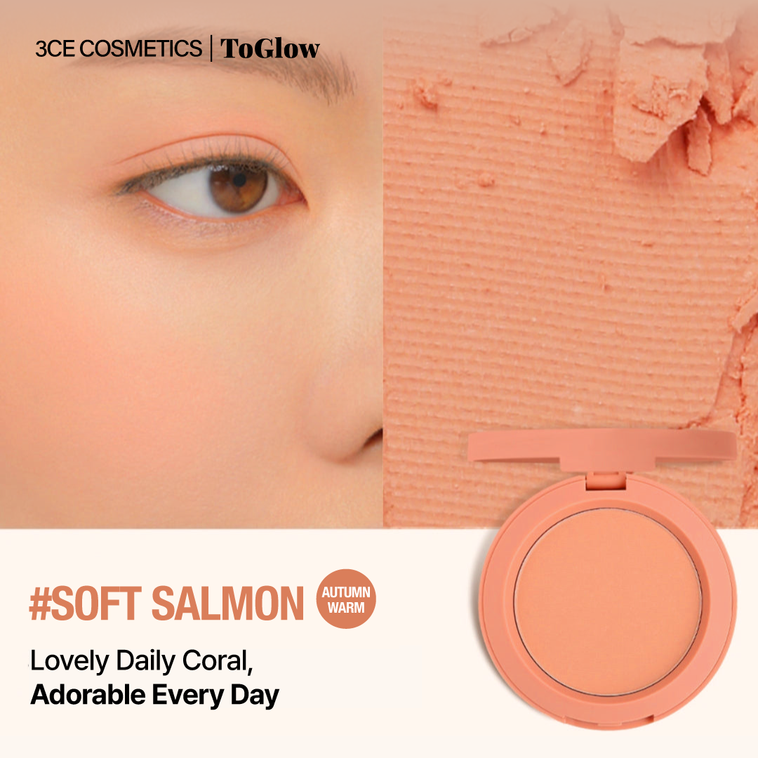 [3CE] Face Blush | Buildable Glow for Flawless Cheeks