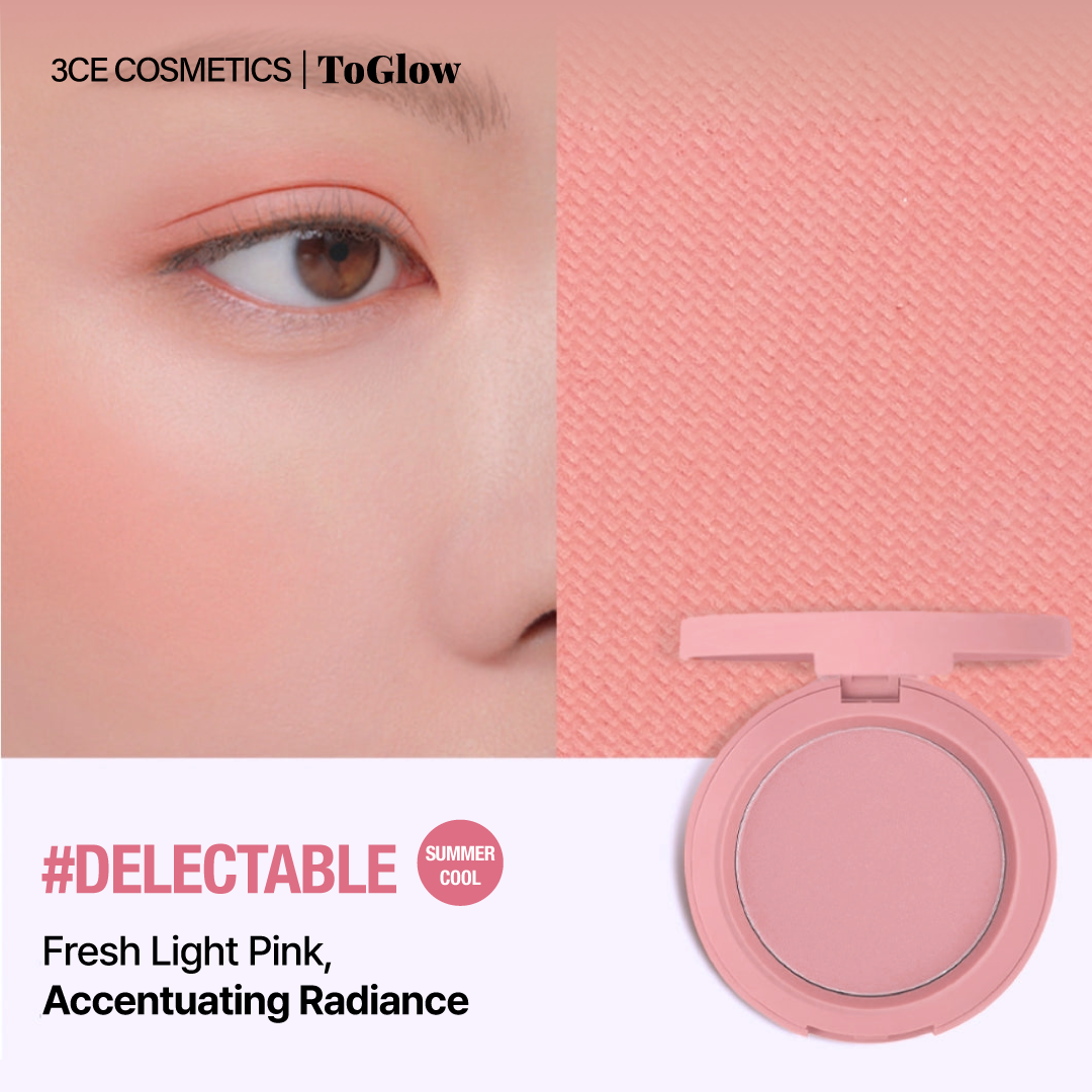 [3CE] Face Blush | Buildable Glow for Flawless Cheeks