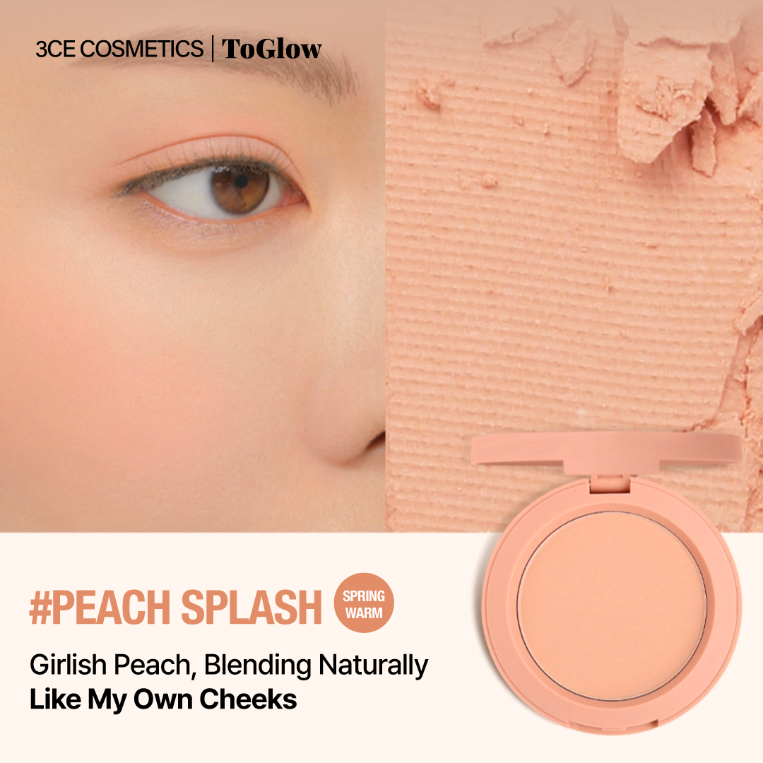 [3CE] Face Blush | Buildable Glow for Flawless Cheeks