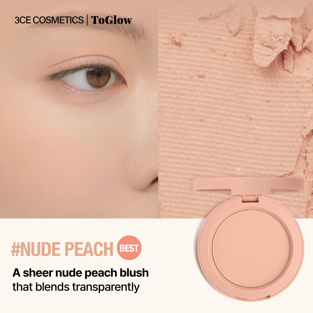 [3CE] Face Blush | Buildable Glow for Flawless Cheeks