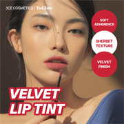[3CE] Velvet Lip Tint | Velvet Matte Lips, All-Day Color