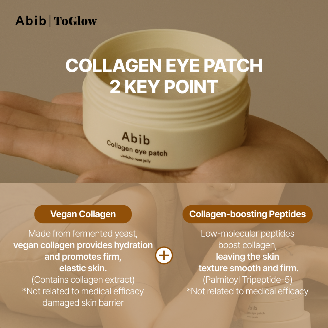 [Abib] Collagen Eye Patch Jericho Rose Jelly 90g | Firming & Hydrating Eye Treatment