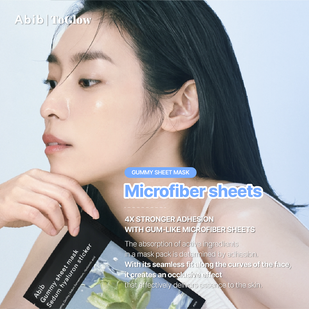 [Abib] Gummy Sheet Mask Sedum Hyaluron Sticker (10pcs) | Intense Hydration for Plump Skin