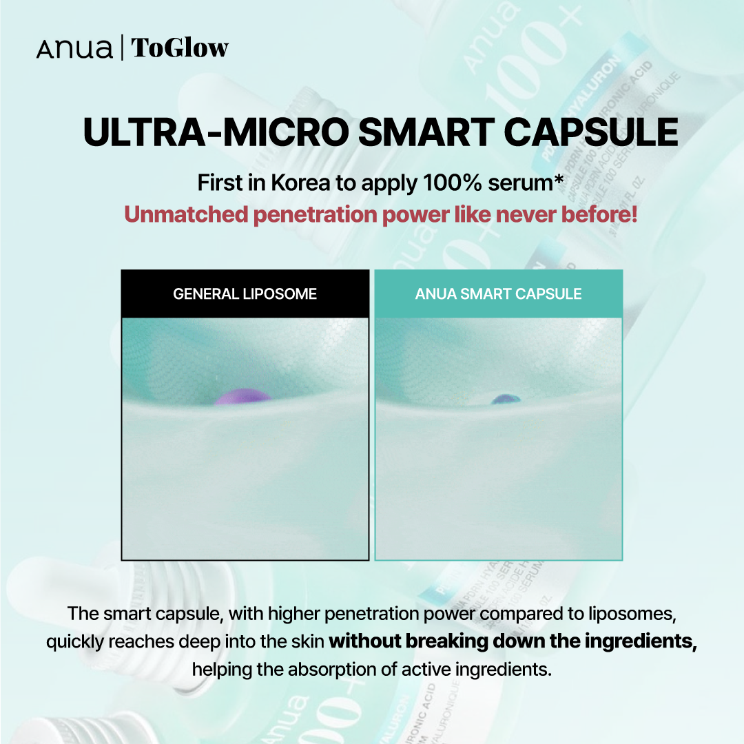 [Anua] PDRN Hyaluronic Acid Capsule 100 Serum 30ml | Restores Firmness & Deeply Hydrates Aging Skin