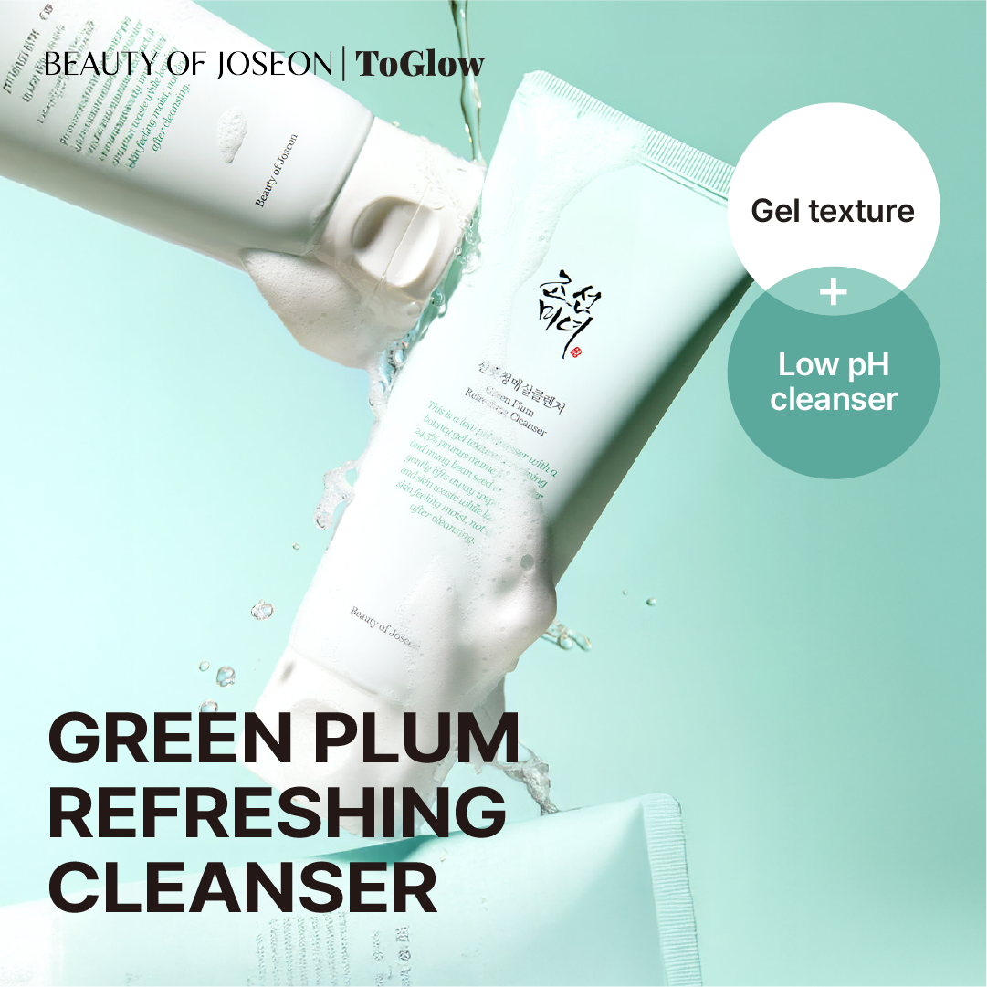 [Beauty Of Joseon] Green Plum Refreshing Cleanser 100ml | Removes Impurities & Controls Excess Oil