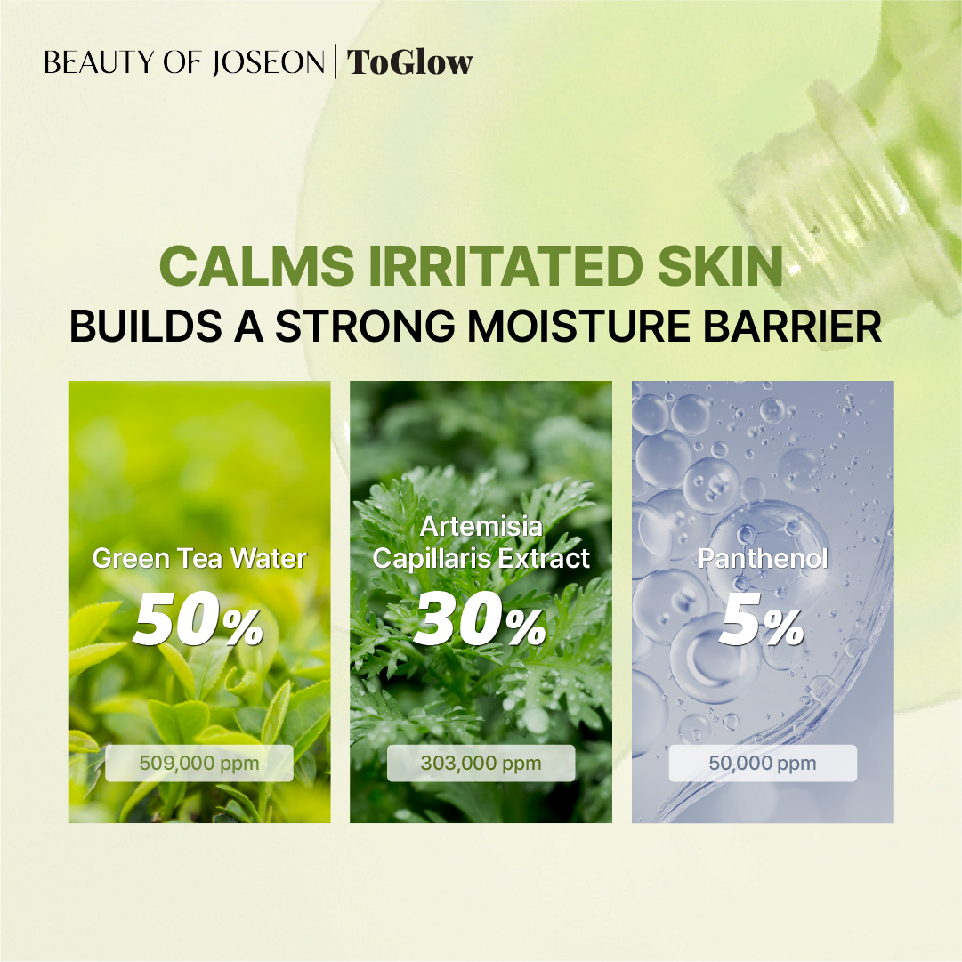 [Beauty Of Joseon] Calming Serum: Green Tea + Panthenol 30ml | Reduces Redness & Soothes Sensitive Skin