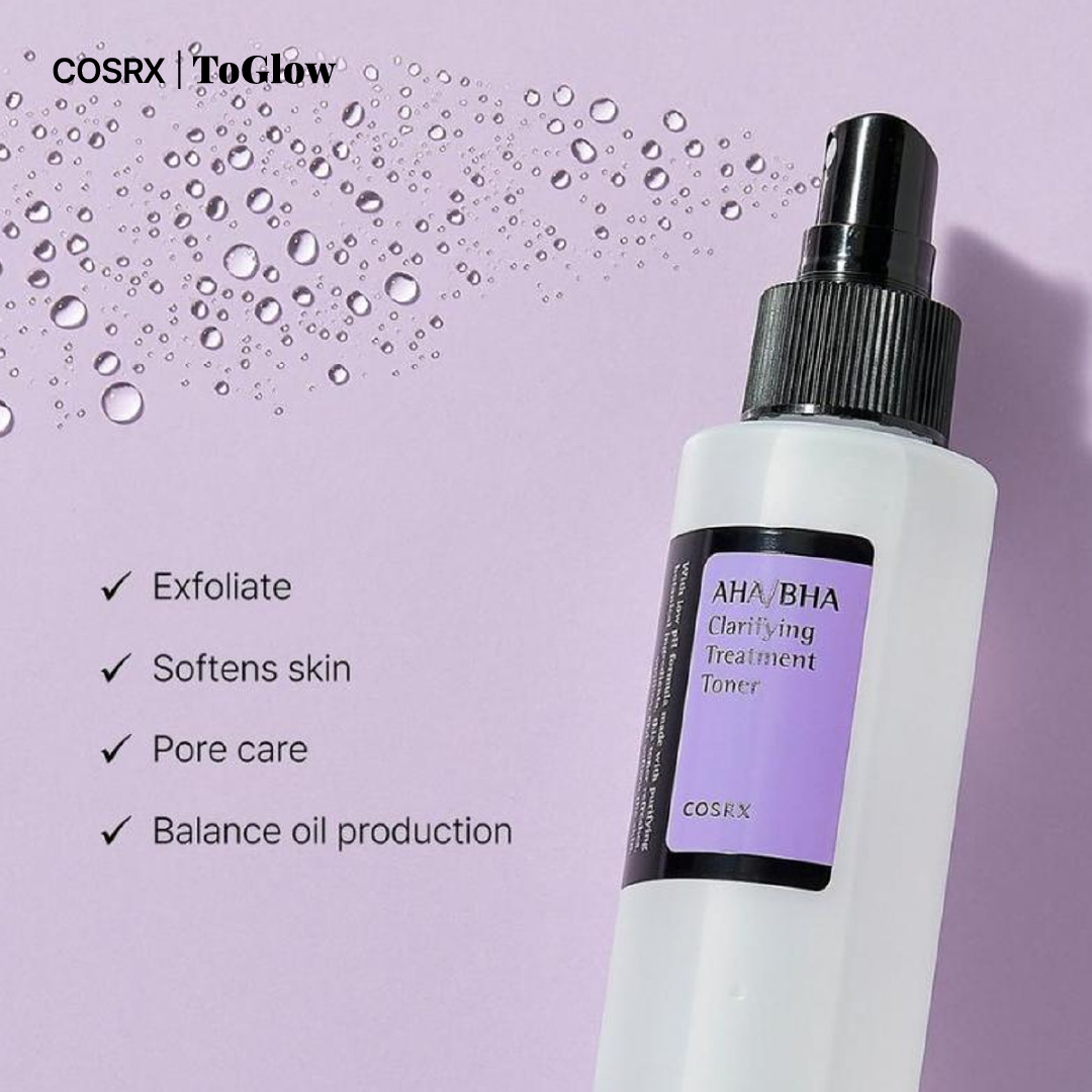 [COSRX] AHA/BHA Clarifying Treatment Toner 150ml | Exfoliating Toner for Clear & Smooth Skin