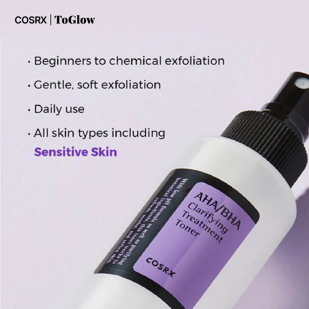 [COSRX] AHA/BHA Clarifying Treatment Toner 150ml | Exfoliating Toner for Clear & Smooth Skin
