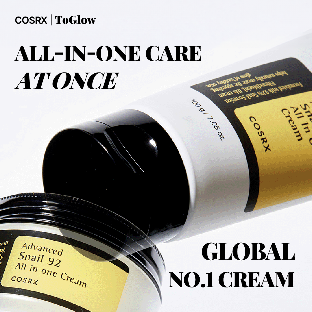 [COSRX] Advanced Snail 92 All In One Cream 100g | Deep Repair & Hydration with Snail Mucin