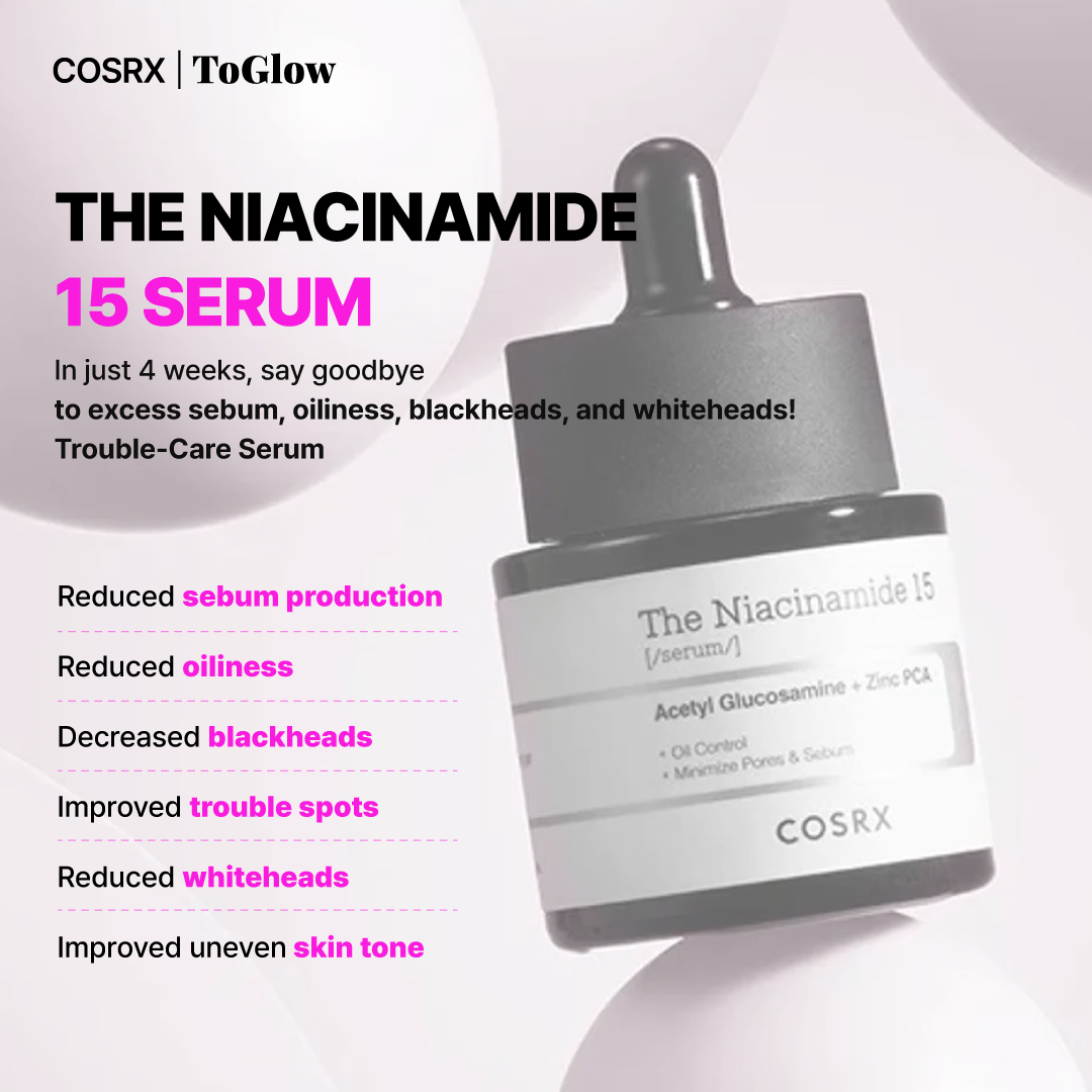 [COSRX] The Niacinamide 15 Serum 20ml | Intensive Brightening & Blemish Care