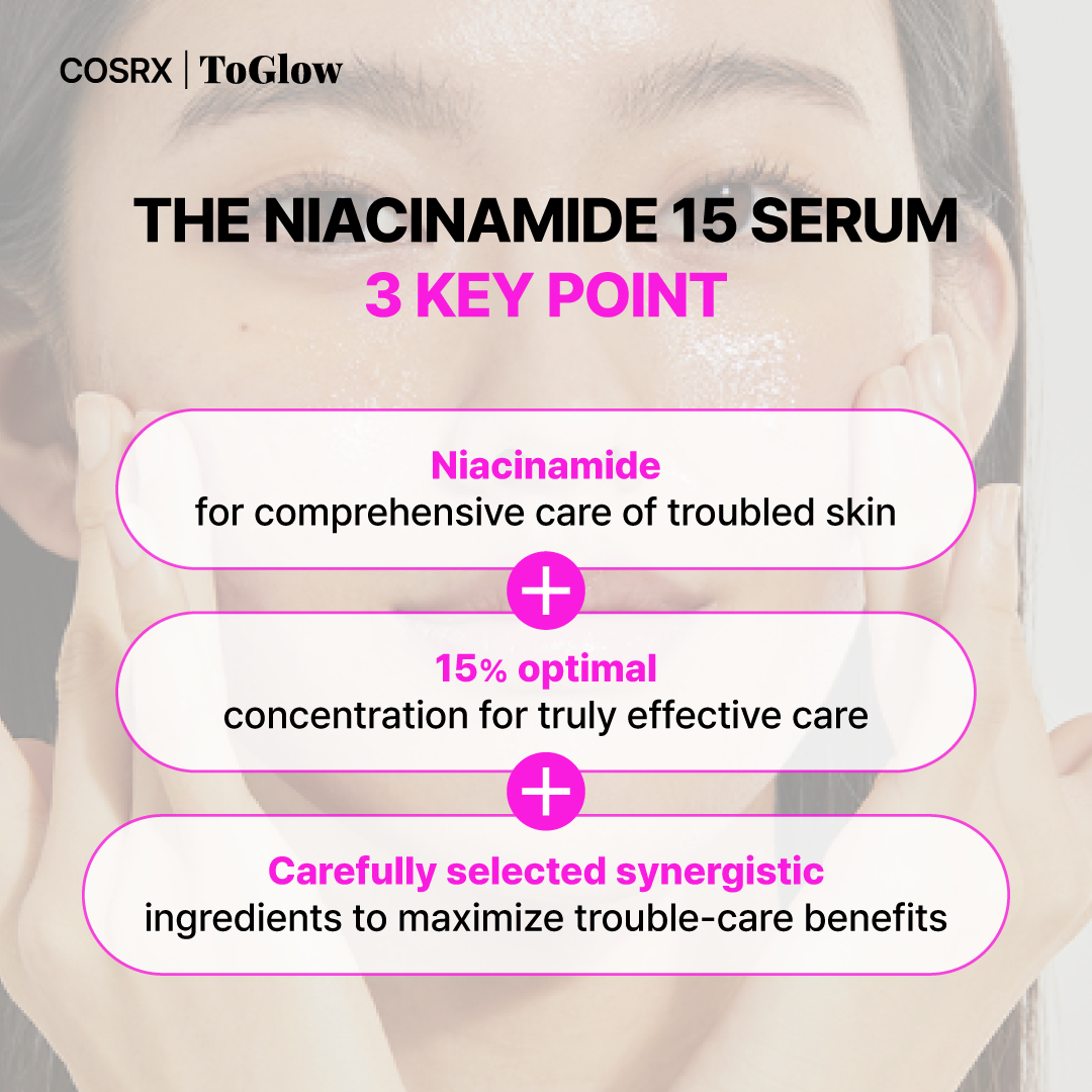 [COSRX] The Niacinamide 15 Serum 20ml | Intensive Brightening & Blemish Care