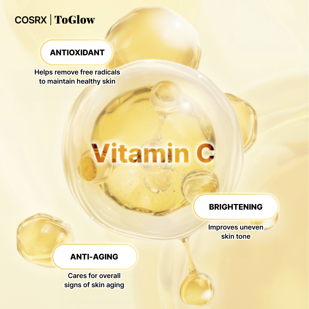 [COSRX] The Vitamin C 23 Serum 20ml | Brightening & Anti-Aging with Pure Vitamin C
