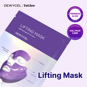 DEWYCEL 7 Lifting Mask (4pcs) 16g | Elasticity-Boosting Mask for Lifted & Tight Skin