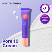 DEWYCEL Pore 10 Cream 40ml | Pore-Tightening Cream for Smooth & Clear Skin