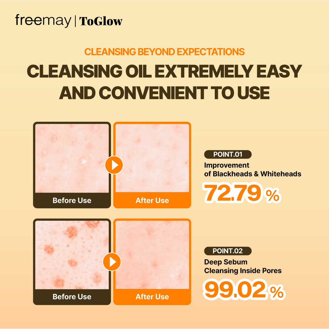 [freemay] Real Deep Cleansing Oil 330ml | Makeup-Melting Oil Cleanser for Pore Care