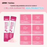 GNM 2 Billion Guaranteed Kids Probiotics (Infant Strain) | Gentle Digestive & Immune Support for Kids