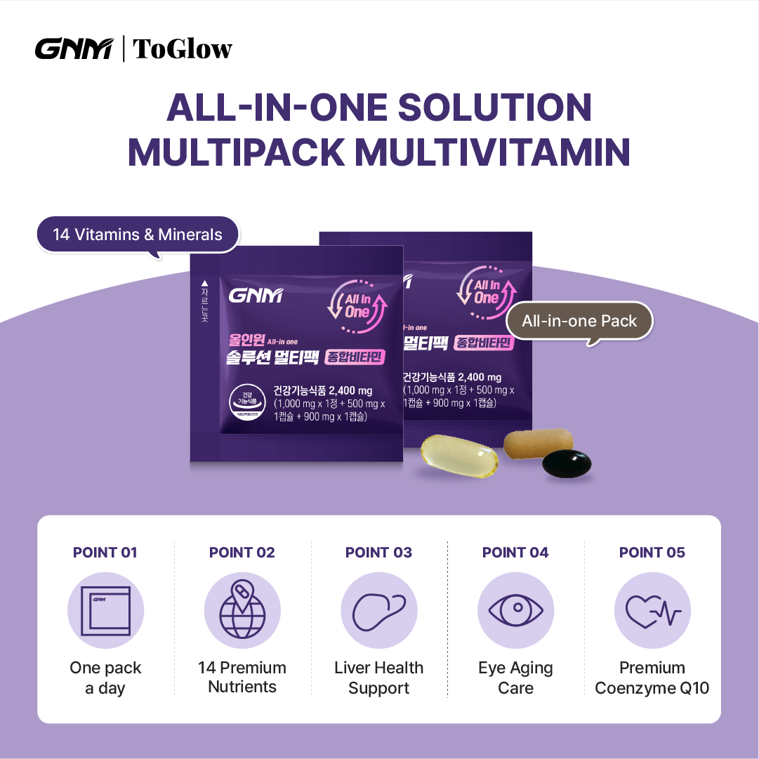 All In One Solution GNM All-in-One Solution Multipack Multivitamin – ToGlow