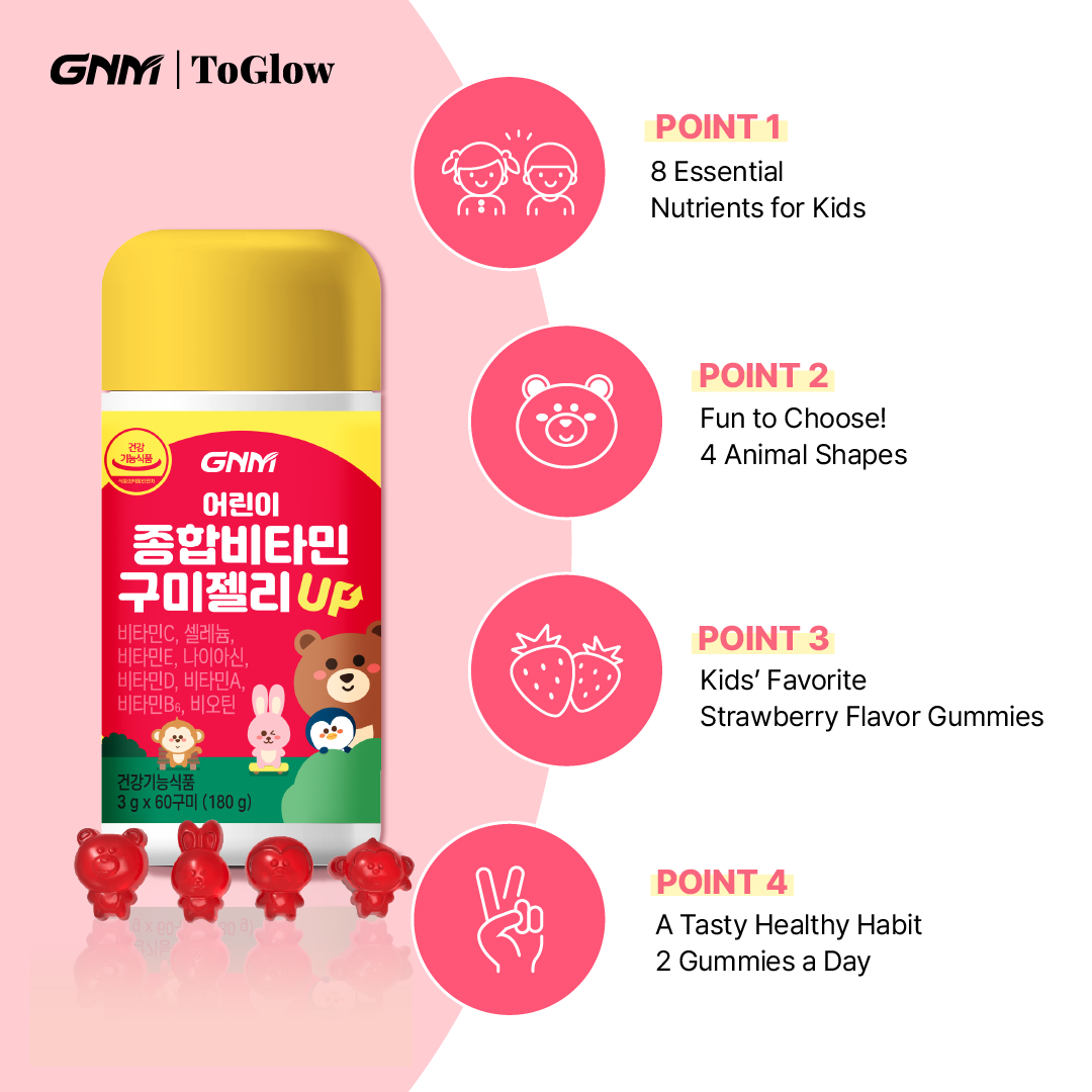GNM Kids Multivitamin Gummy Jelly UP | Tasty Daily Nutrition for Growing Kids