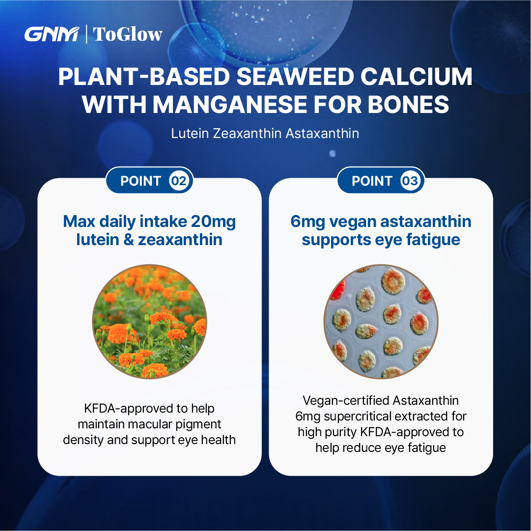 GNM Lutein Zeaxanthin Astaxanthin | Triple Antioxidant Care for Eye Health