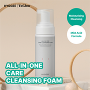 [HYGGEE] All-in-One Care Cleansing Foam 150ml | Gentle Foam, Clears Skin
