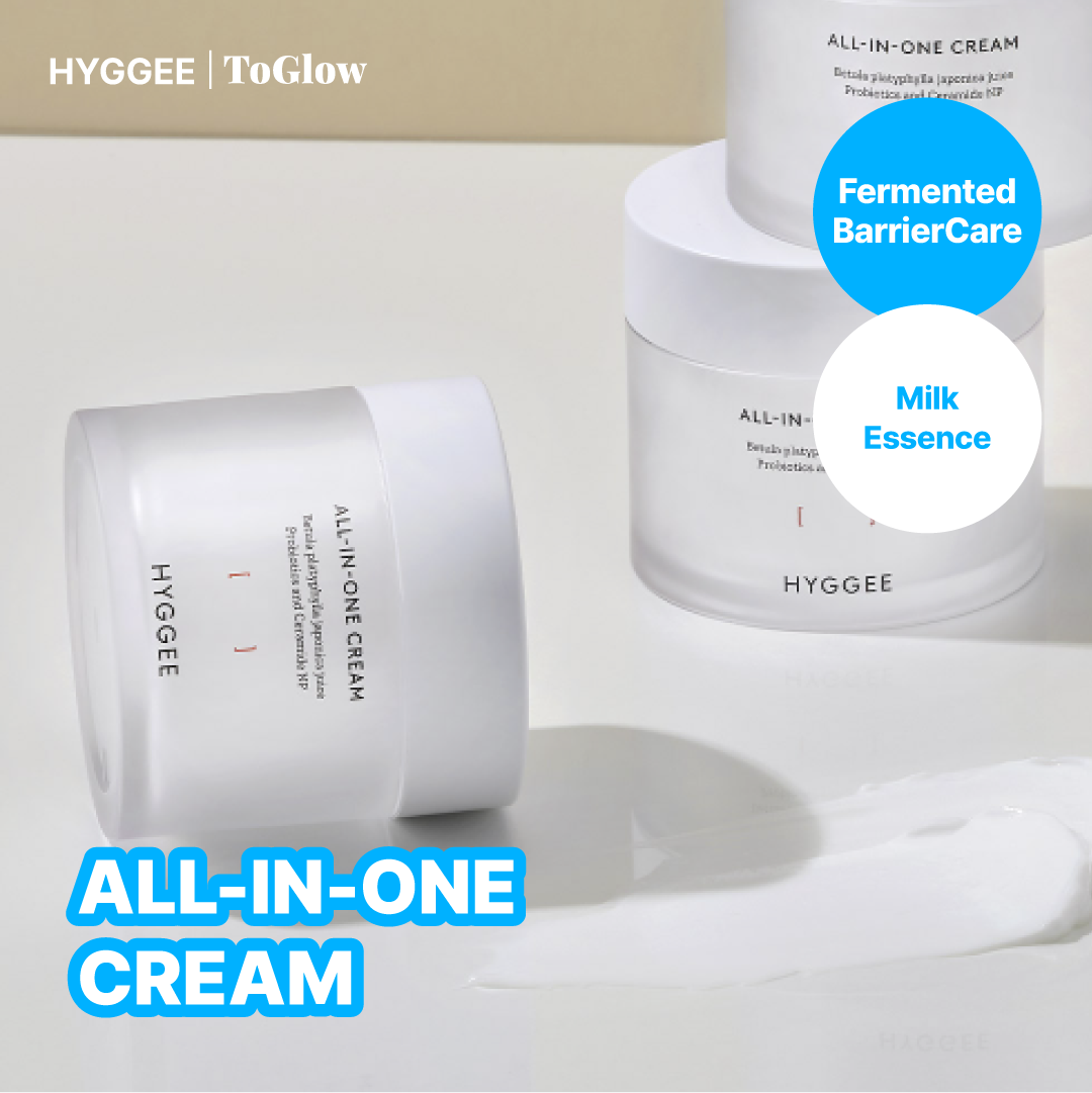 [HYGGEE] All-in-One Cream 80ml | All-Day Moisture, Silky Skin