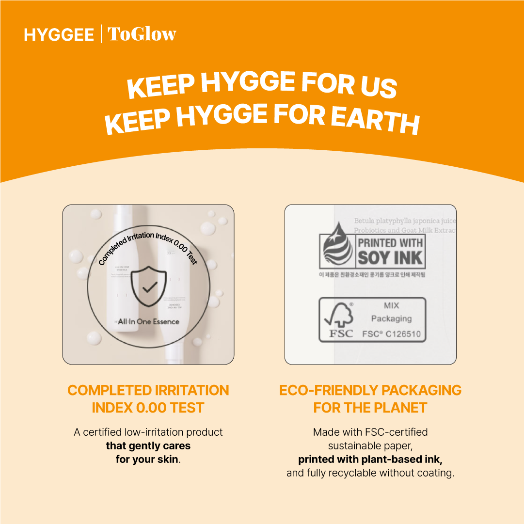 [HYGGEE] All-in-One Essence 110ml | Deep Nourishing, Balanced Glow