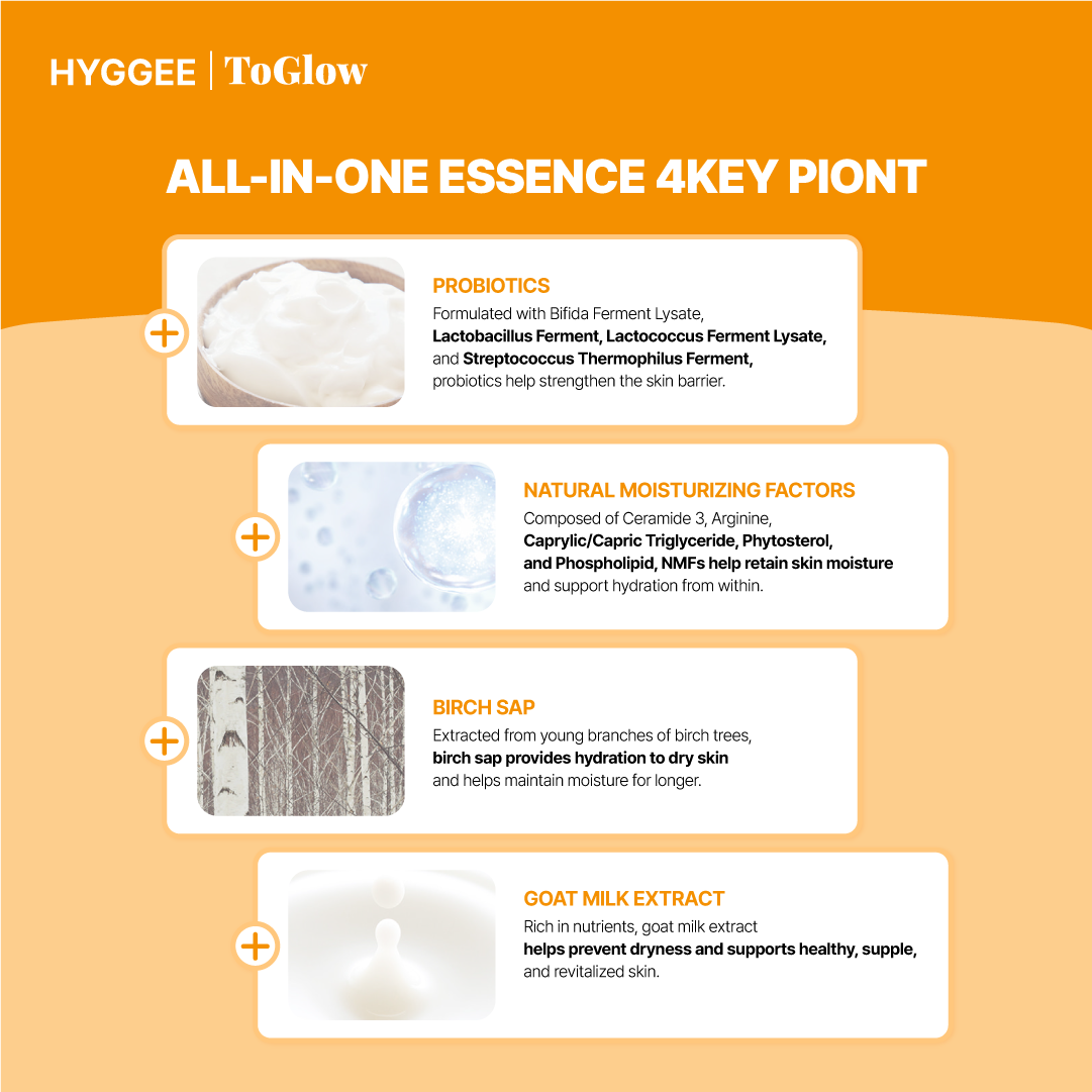 [HYGGEE] All-in-One Essence 110ml | Deep Nourishing, Balanced Glow