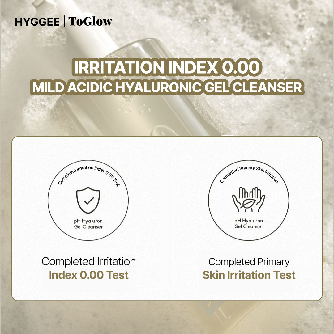 HYGGEE pH Hyaluron Gel Cleanser 200ml | Gentle Cleansing, Hydrates Skin