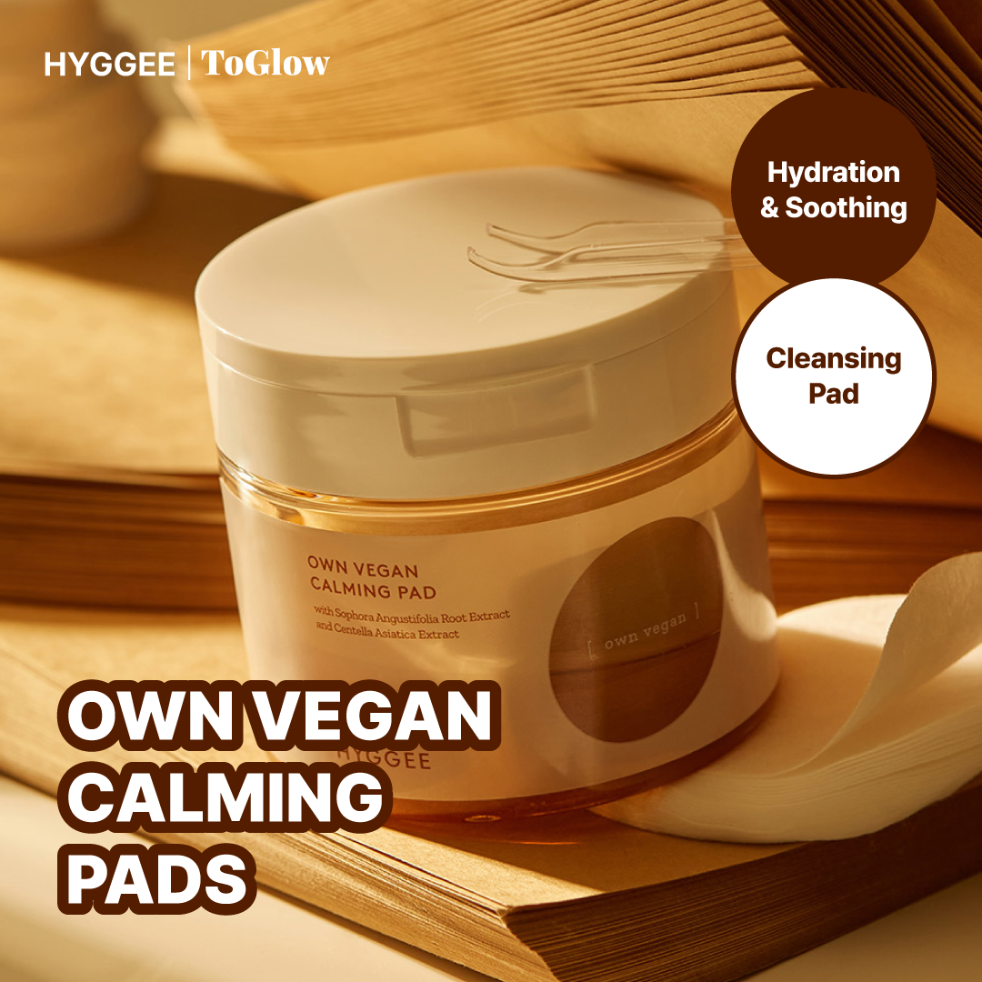 [HYGGEE] Own Vegan Calming Pad 70pcs | Soothes, Tones & Refreshes
