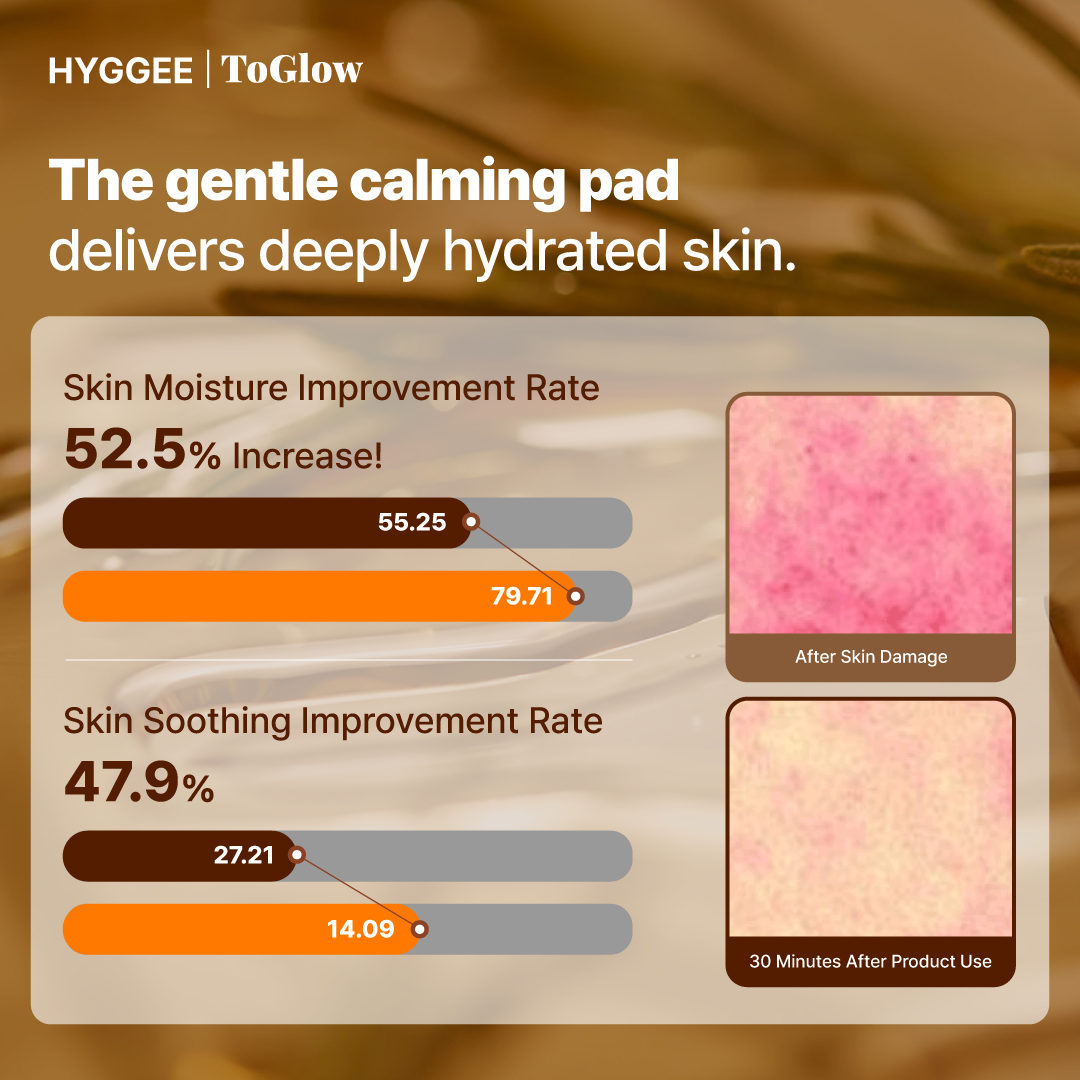 [HYGGEE] Own Vegan Calming Pad 70pcs | Soothes, Tones & Refreshes