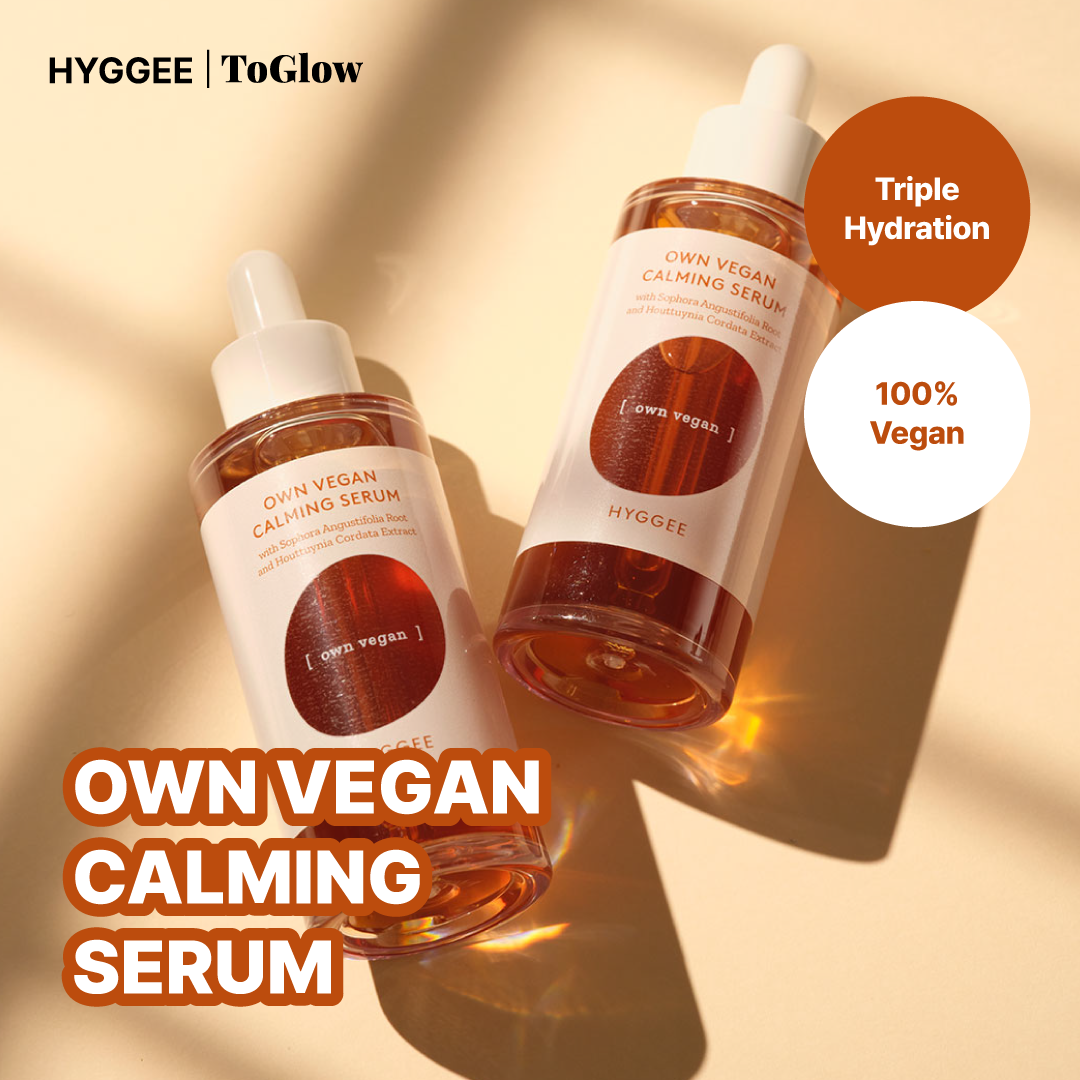 [HYGGEE] Own Vegan Calming Serum 50ml | Calms Deeply & Brightens Skin
