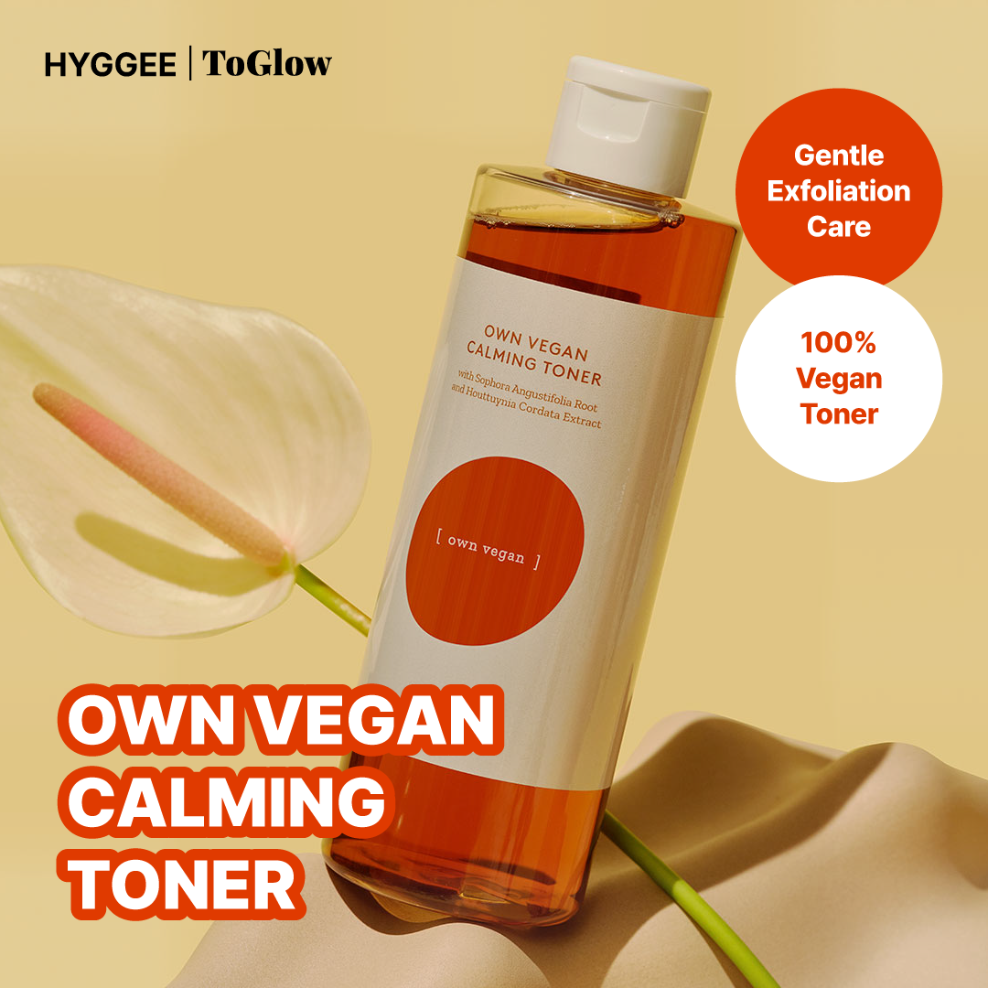 [HYGGEE] Own Vegan Calming Toner 250ml | Vegan Calm, Pure Hydration