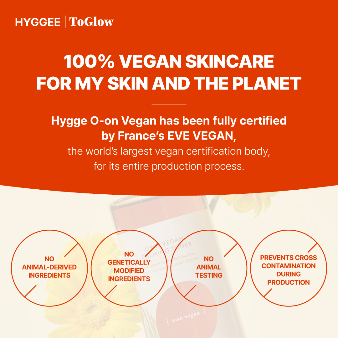 [HYGGEE] Own Vegan Calming Toner 250ml | Vegan Calm, Pure Hydration