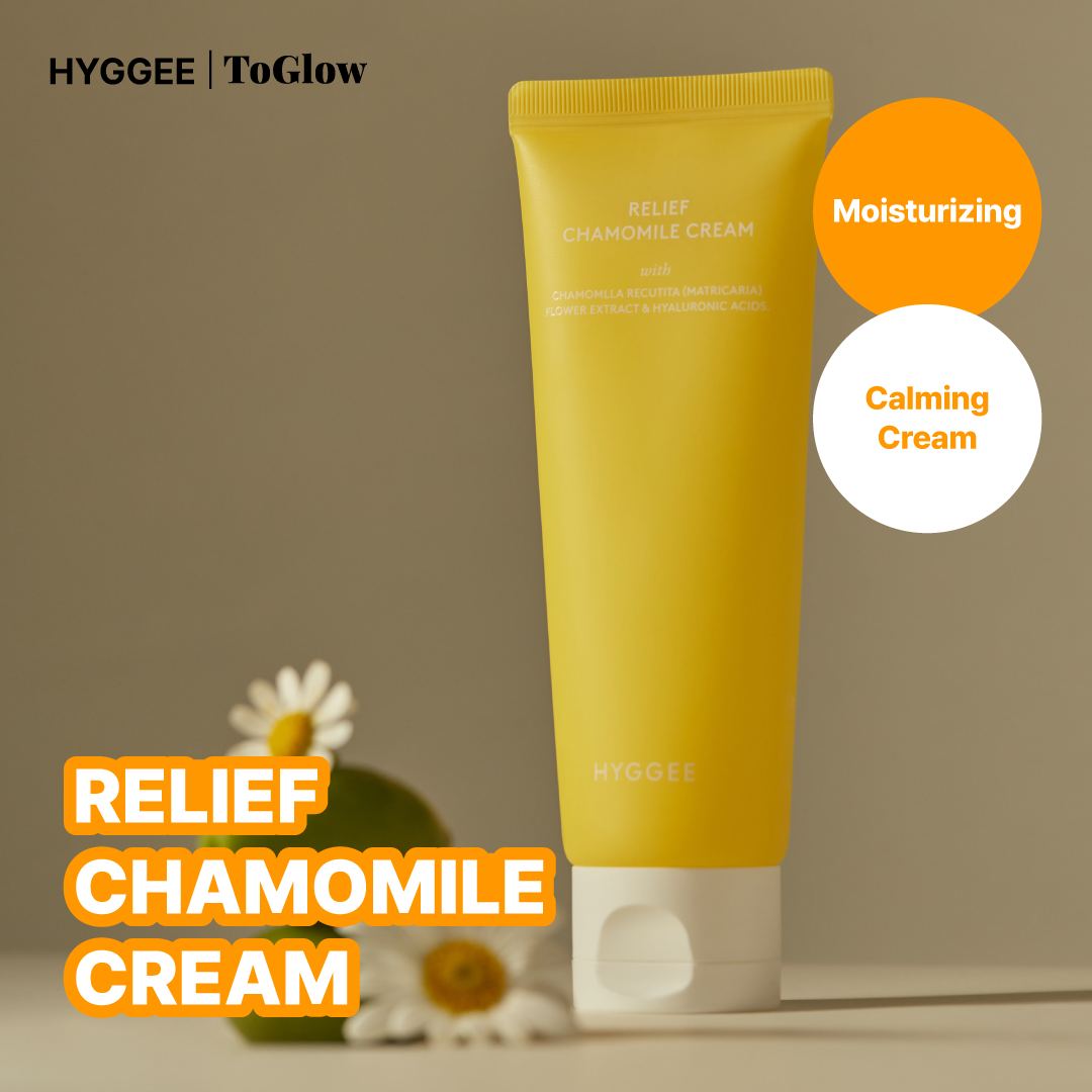 [HYGGEE] Relief Chamomile Cream 85g | Boosts Moisture, Sensitive Relief