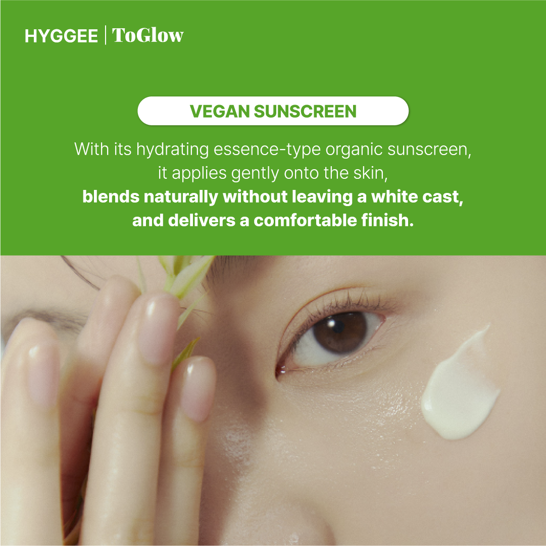 [HYGGEE] Vegan Sun Cream SPF50+, PA++++ 50ml | Vegan Pure, Maximum UV Shield