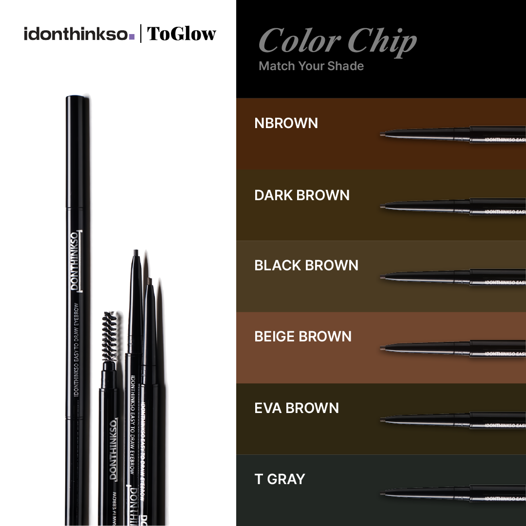 [IDONTHINKSO] Easy To Draw 1.5mm Eyebrow Pencil | Effortless Shaping & Filling