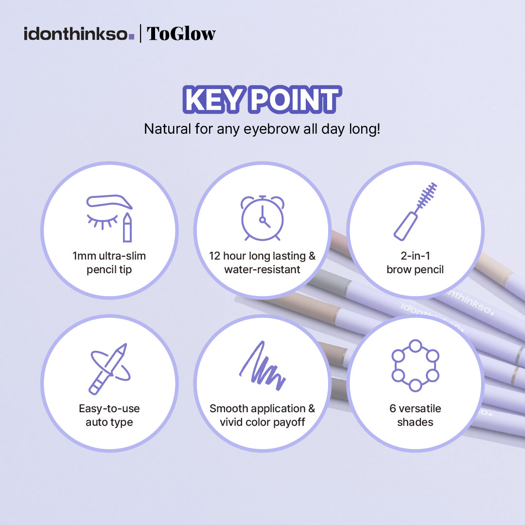 [IDONTHINKSO] Never Like Before 1mm Eyebrow Pencil | Ultra-Precision Brow Definition
