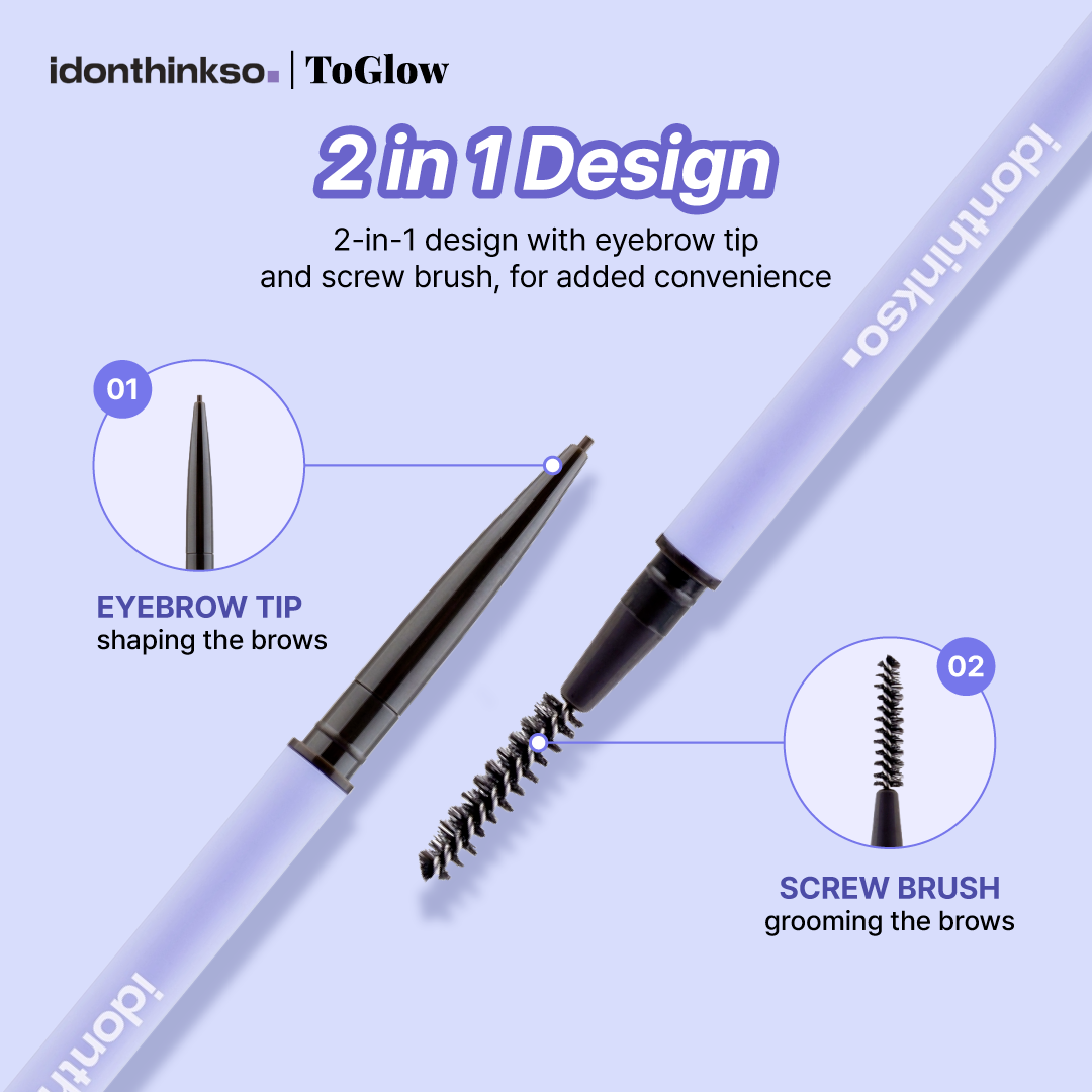 [IDONTHINKSO] Never Like Before 1mm Eyebrow Pencil | Ultra-Precision Brow Definition