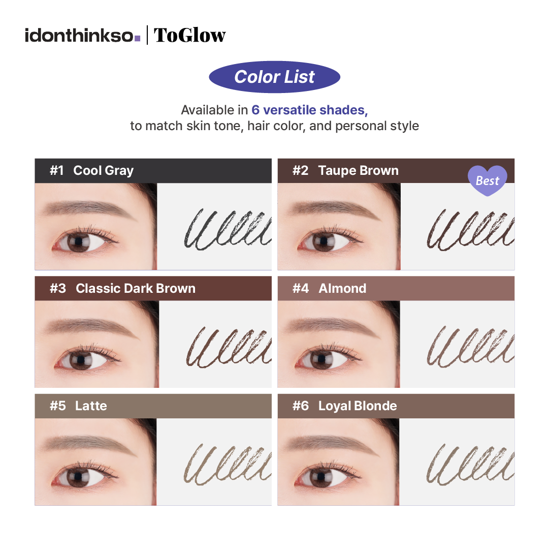 [IDONTHINKSO] Never Like Before 1mm Eyebrow Pencil | Ultra-Precision Brow Definition