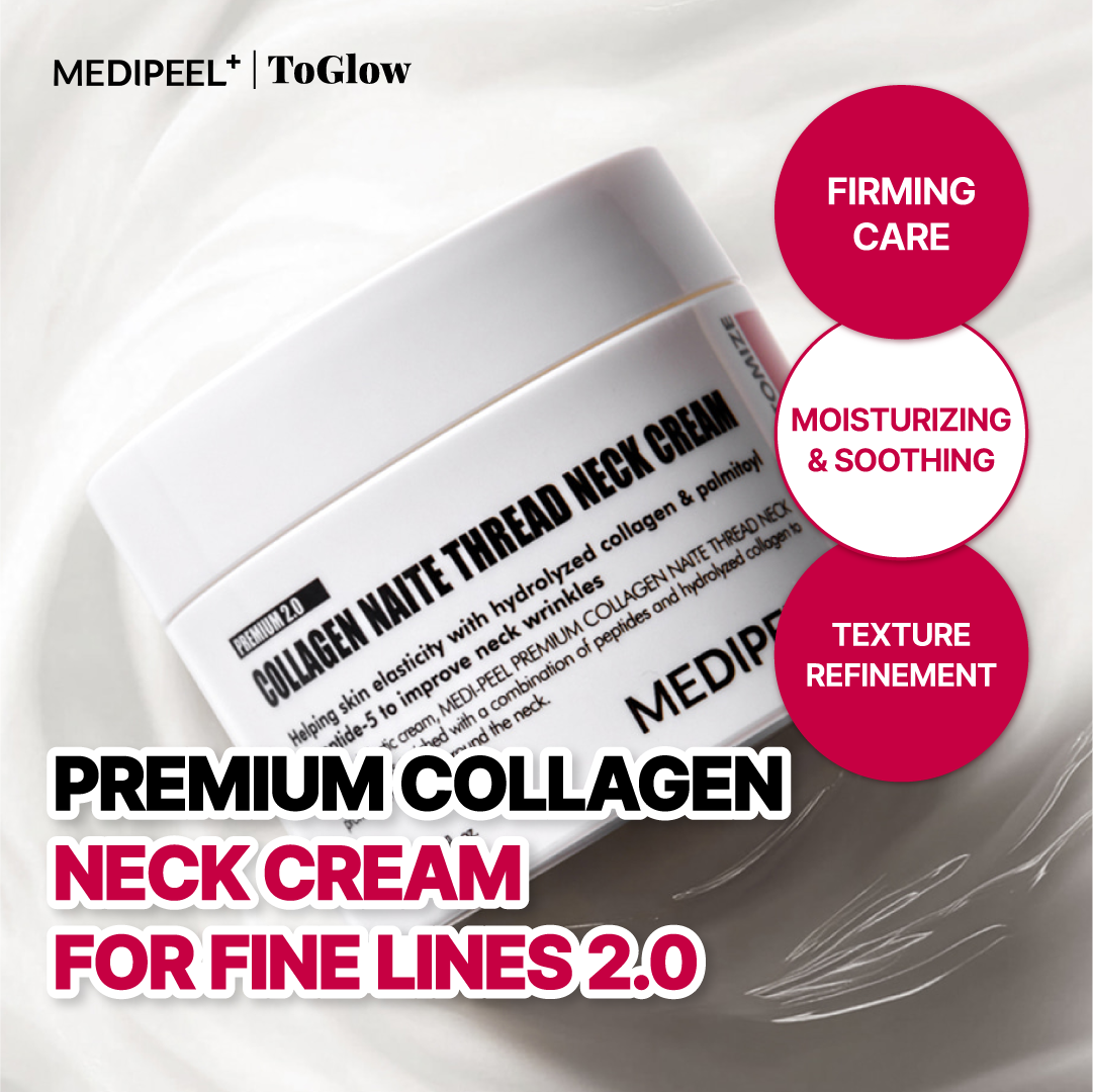 [MEDIPEEL] Premium Collagen Naite Thread Neck Cream 2.0 100ml | Neck Cream for Firmness and Wrinkle Care
