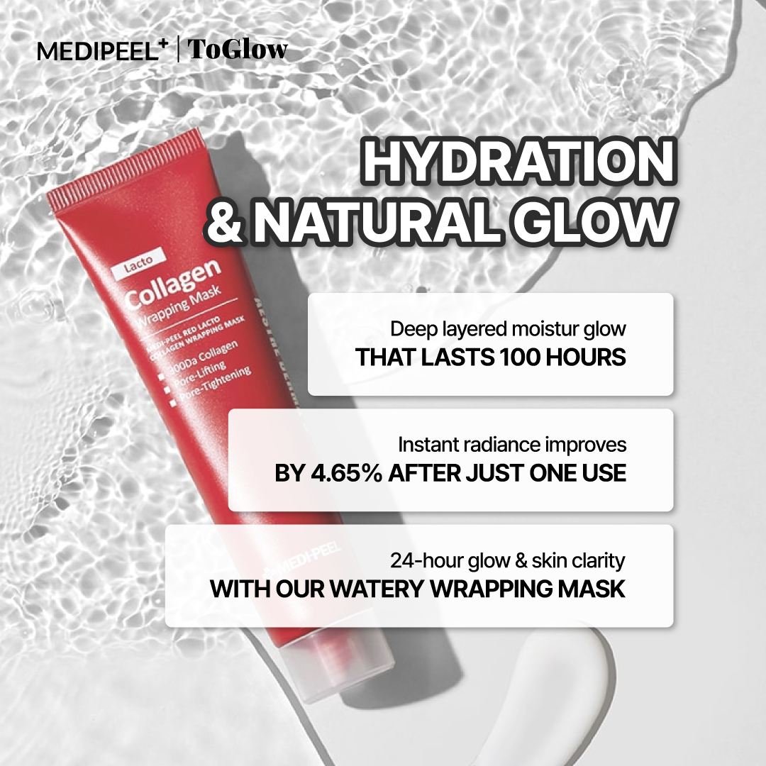 [MEDIPEEL] Red Lacto Collagen Wrapping Mask 70ml | Collagen Peel-Off Mask for Firm Radiant Skin