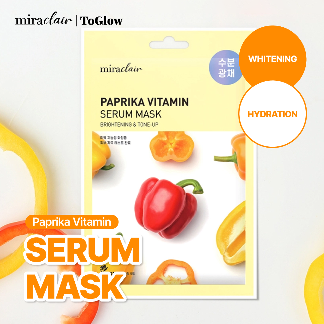 miraclair Serum Mask Pack Heartleaf Madeca Hydrating & Soothing with Acne-Calming Care & Vegan Sheet