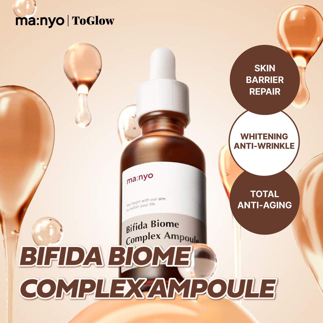 [ma:nyo] Bifida Biome Complex Ampoule 30ml | Probiotic Serum for Radiant, Healthy Skin