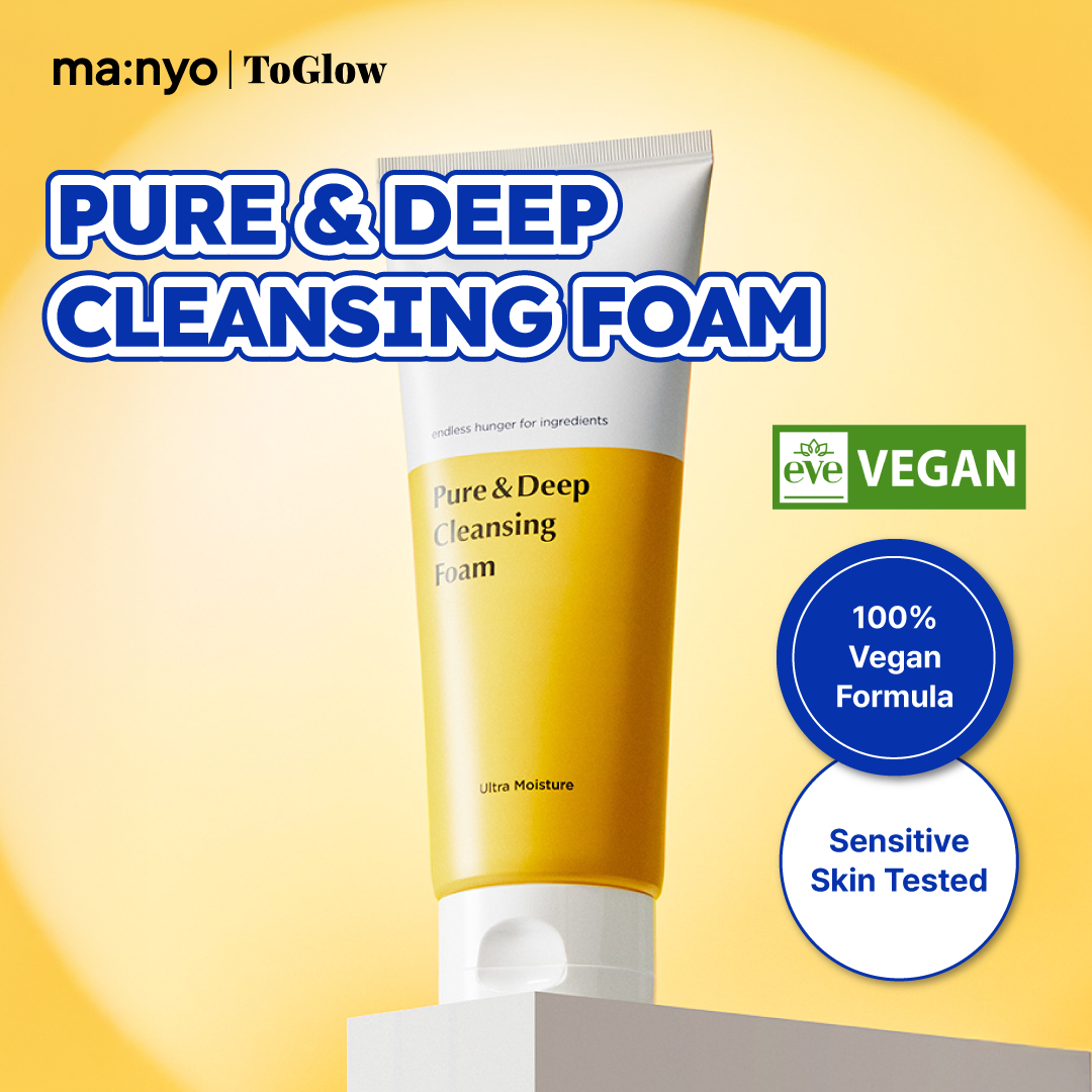 [ma:nyo] Pure & Deep Cleansing Foam 200ml | Gentle Pore-Cleansing Hydrating Foam
