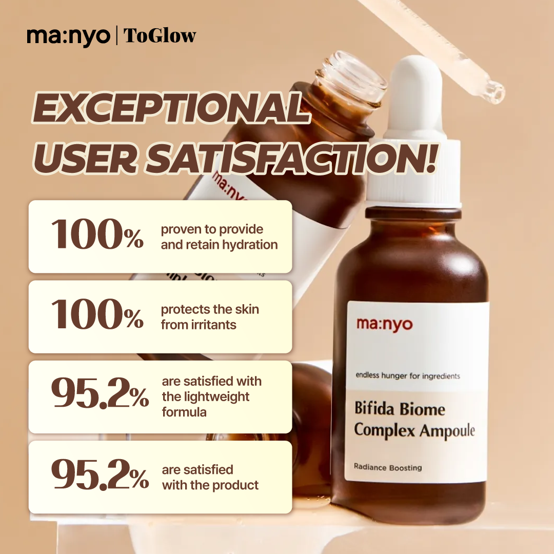 [ma:nyo] Bifida Biome Complex Ampoule 30ml | Probiotic Serum for Radiant, Healthy Skin