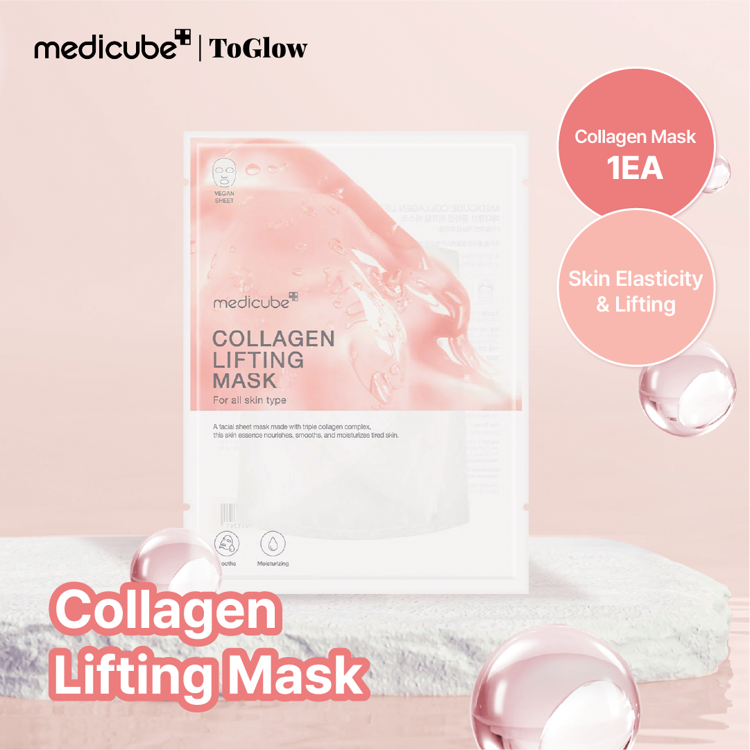 [medicube] Collagen Lifting Mask (1-sheet) 27g | Sheet Mask for Firm, Hydrated & Lifted Skin
