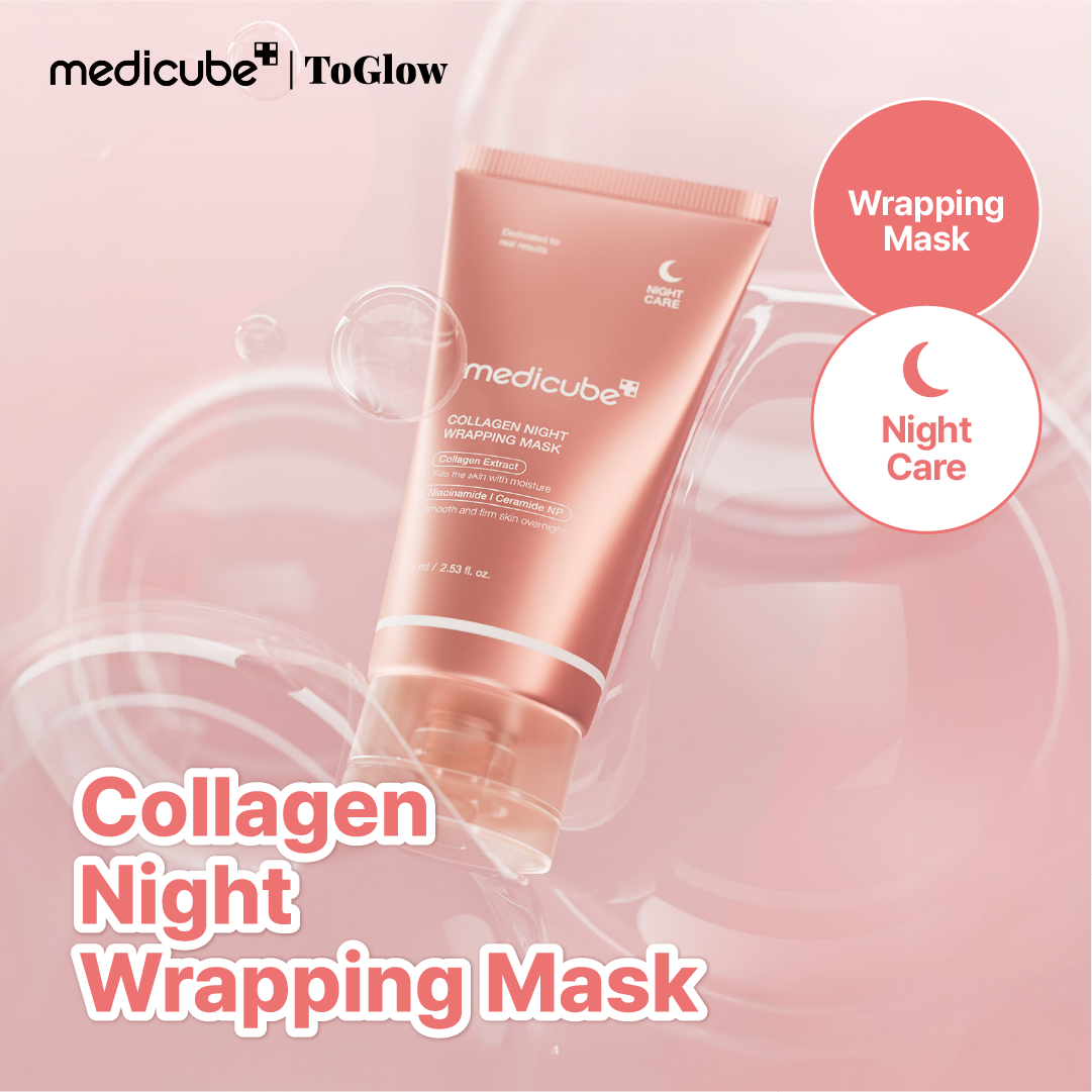 [medicube] Collagen Night Wrapping Mask 75ml | Overnight Mask for Firmness & Intensive Hydration