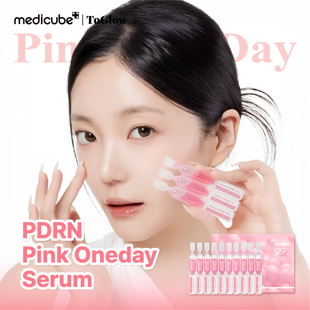 [medicube] PDRN Pink One Day Serum 1.5ml x 10ea | Daily Dose Serum for Repair & Firmness