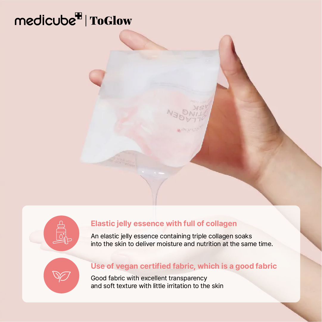 [medicube] Collagen Lifting Mask (1-sheet) 27g | Sheet Mask for Firm, Hydrated & Lifted Skin